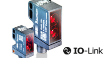 漫反射式传感器 - 背景抑制型 特征 一英寸级别, PinPoint LED, 小光束直径, 响应时间短, IO-Link, qTeach